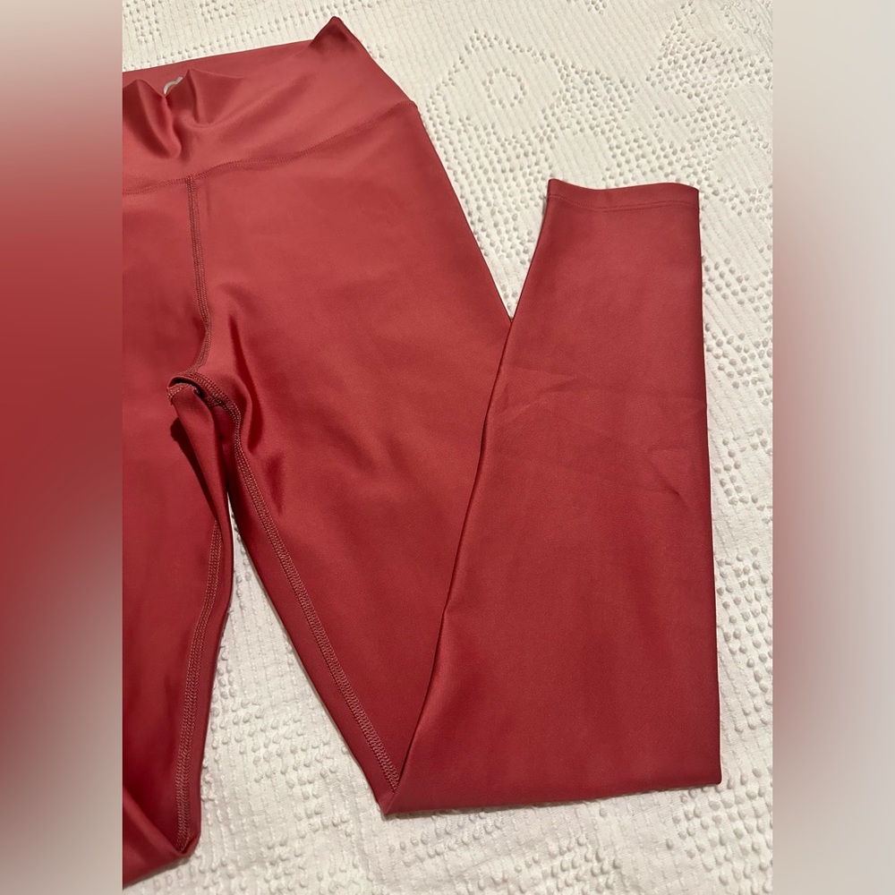 Peloton Solid Flex Legging Red Large - image 5